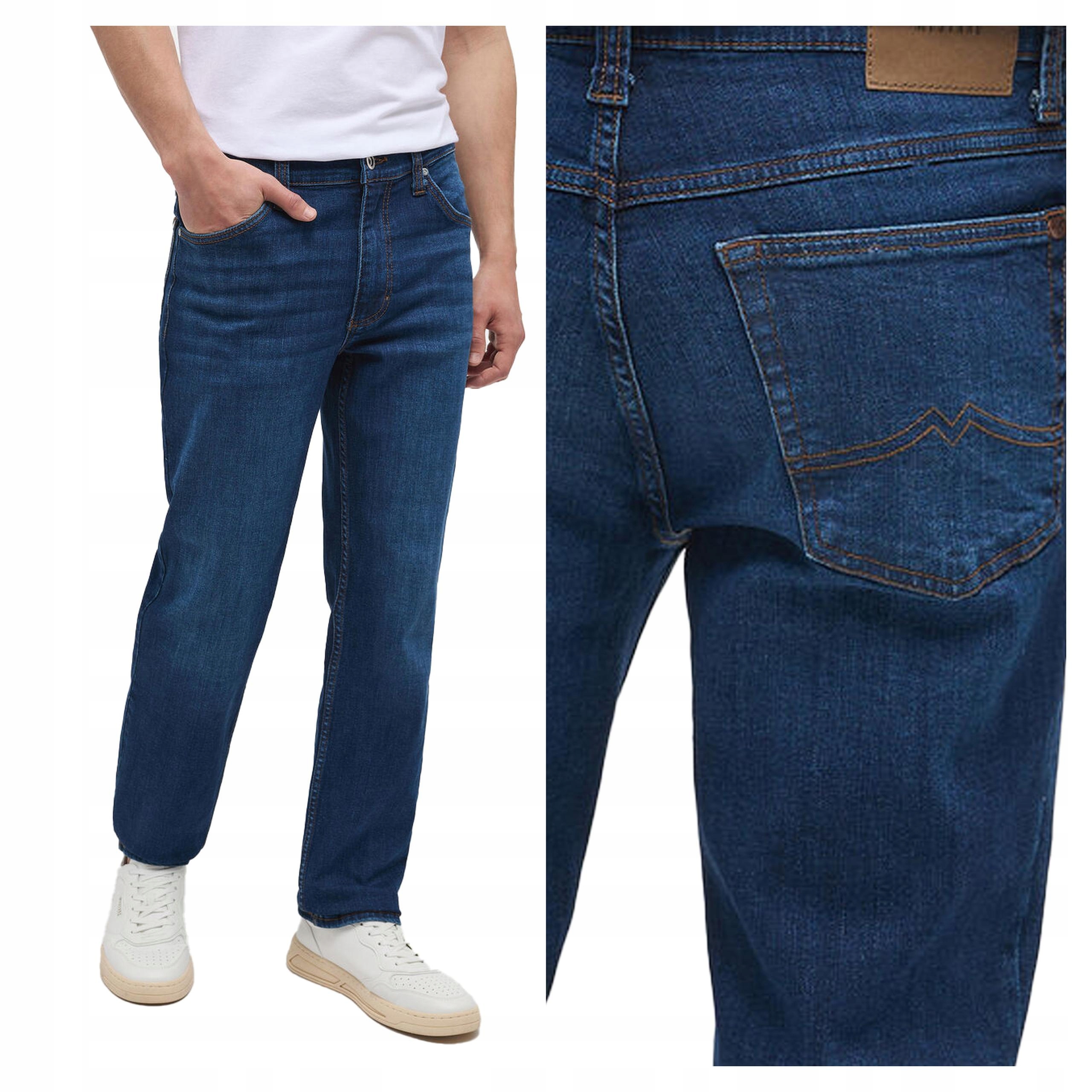 Pánské jednoduché džínové kalhoty Mustang Tramper Straight 33/30