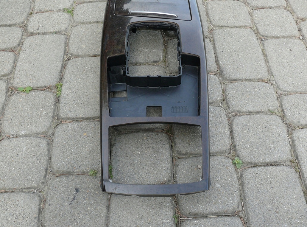 TUNEL central DEKOR wood frame PRZYCISKU MMI ashtray AUDI A6 C6 04