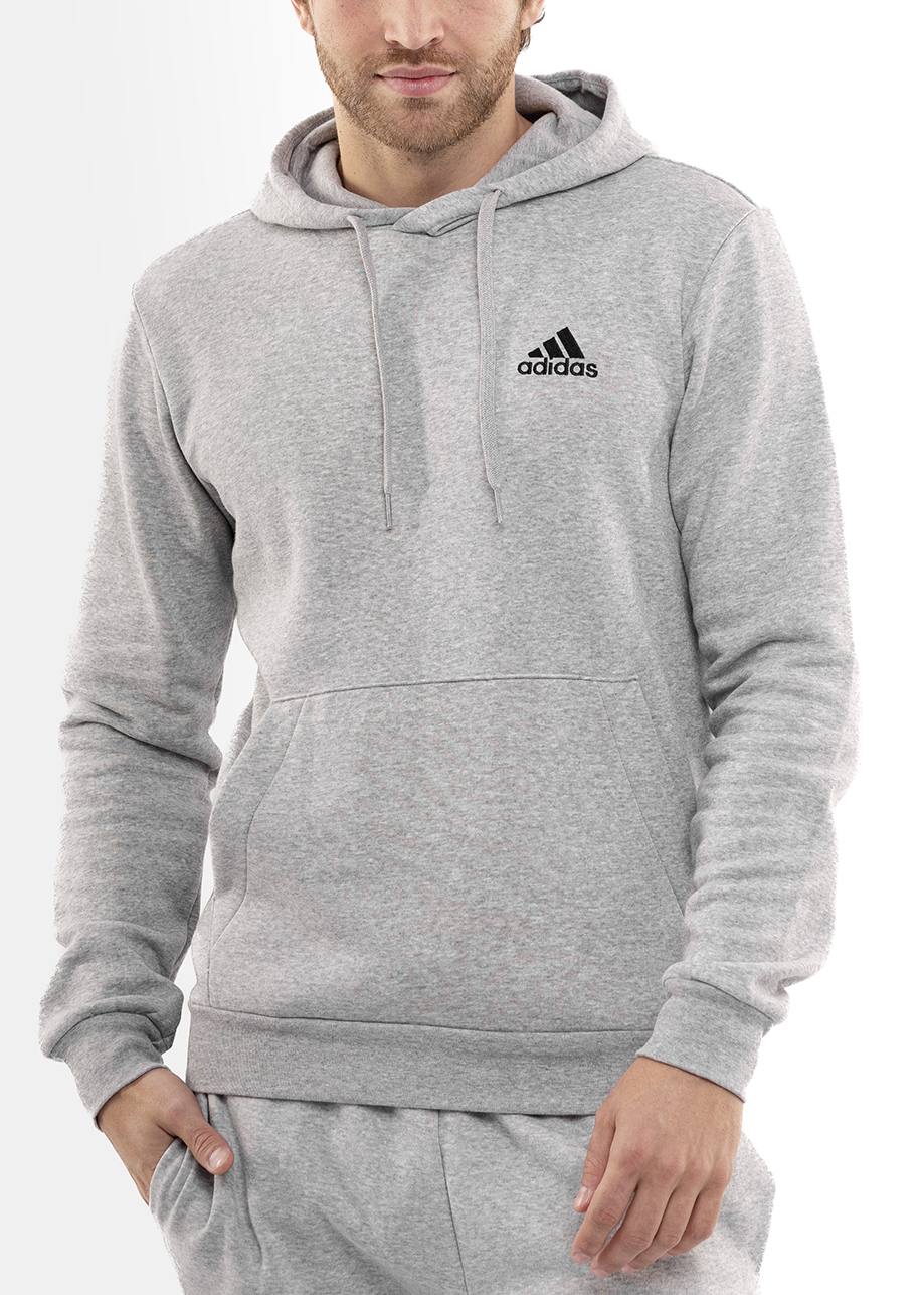 adidas pánská mikina s kapucí sportovní bavlněná teplá mikina vel