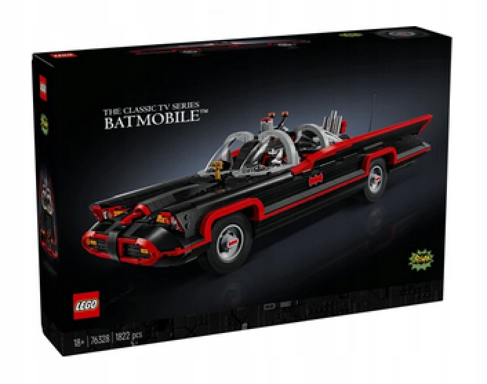 Lego 76328 Hrdinové DC Batman Klasický Seriálový Batmobil