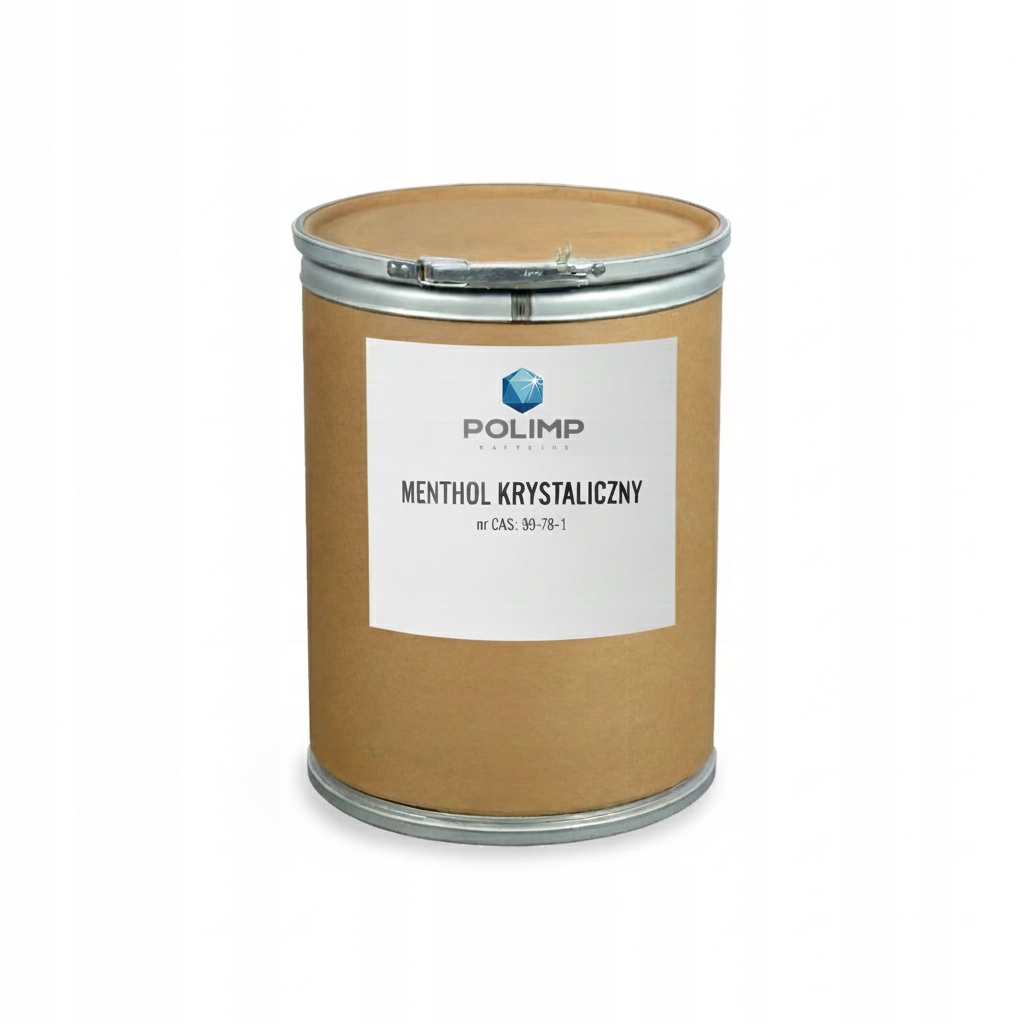 Mentol kryštalický menthol kryštáliky 100 % sauna aromaterapia Polimp 25kg