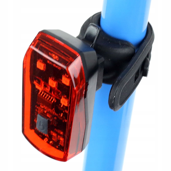 

Lampka rowerowa dioda Led tylna na rower baterie