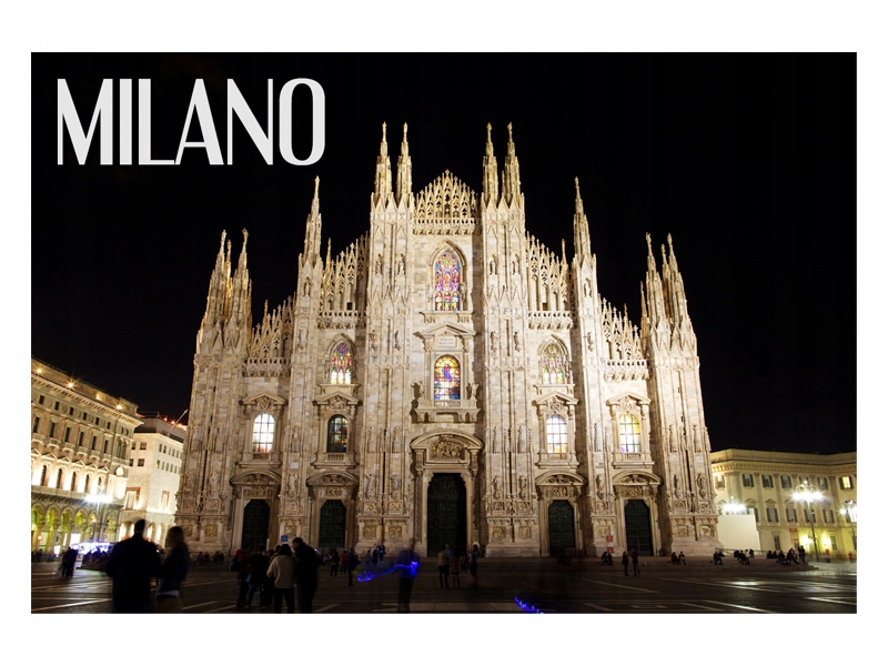 

Mediolan Duomo di Milano Magnes na lodówkę