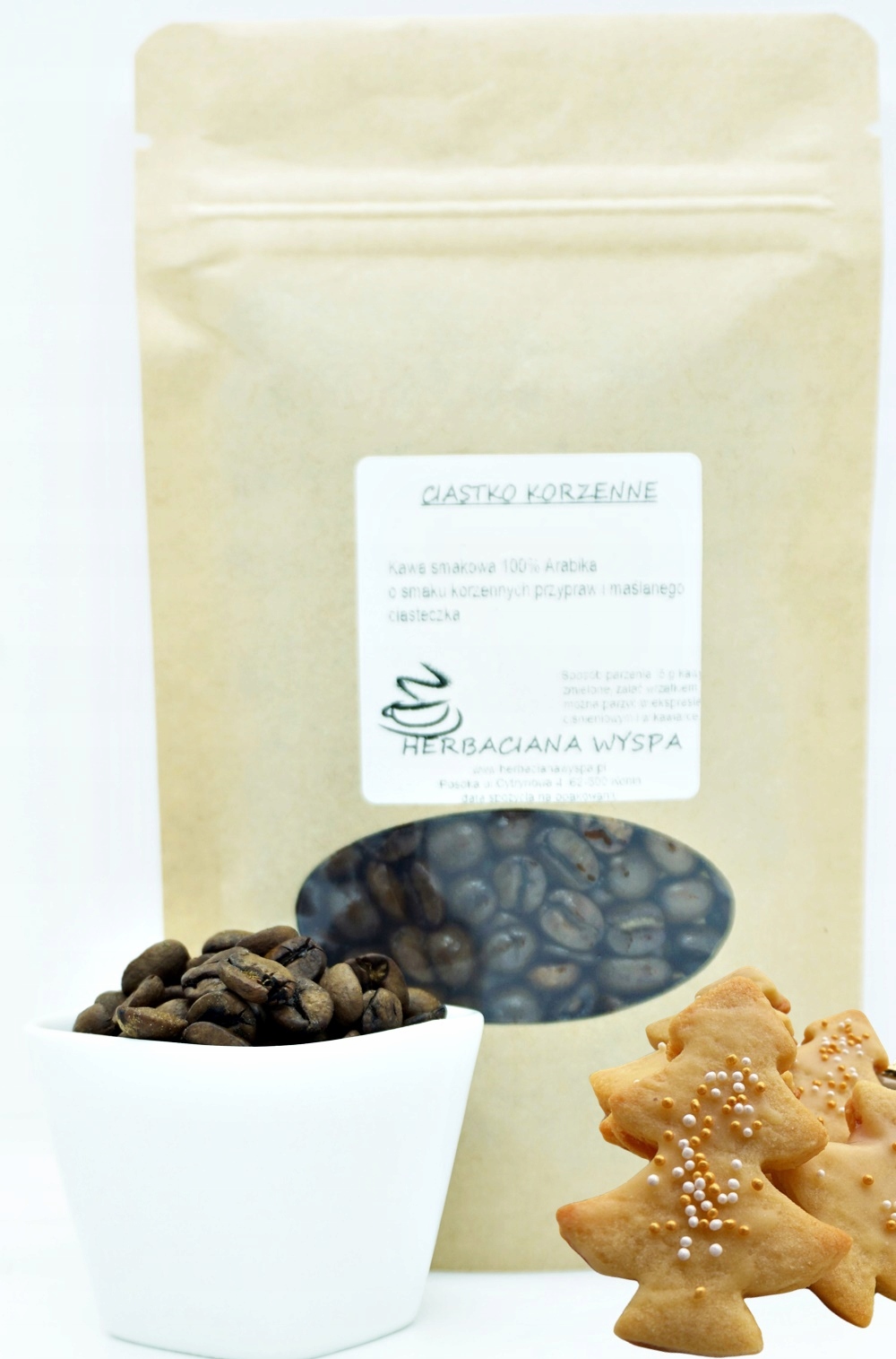 Levně Kořeněné Sušenky 1000 g káva s jedinečnou chutí