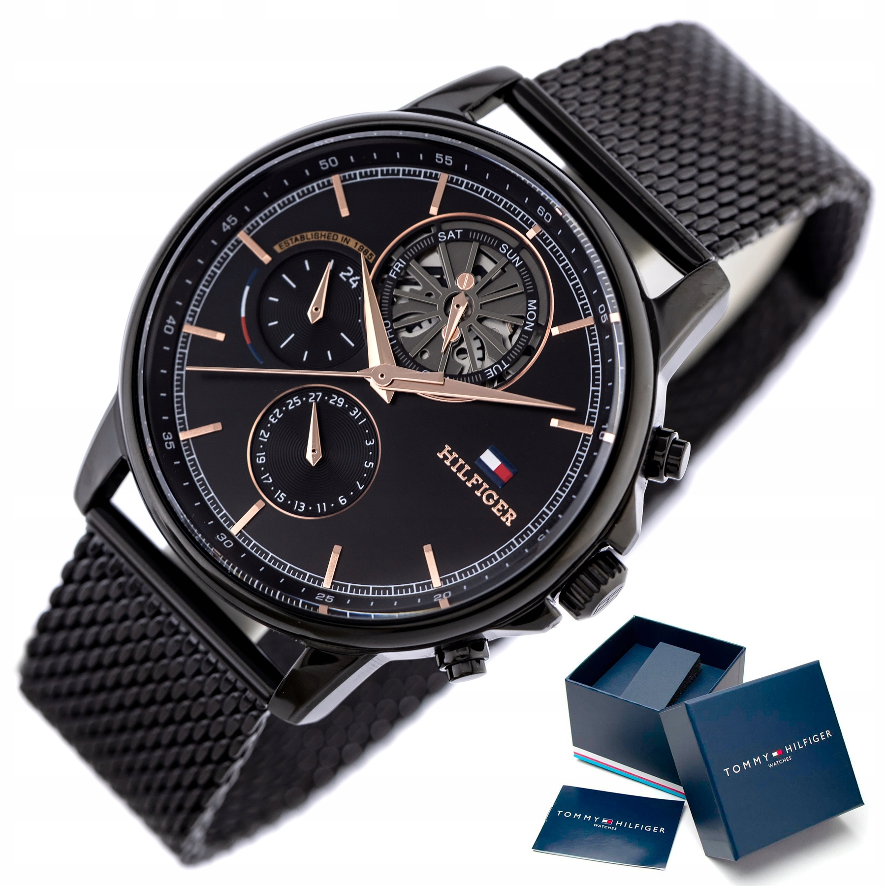 Pánské Hodinky Tommy Hilfiger 1710610 Box Gravírování