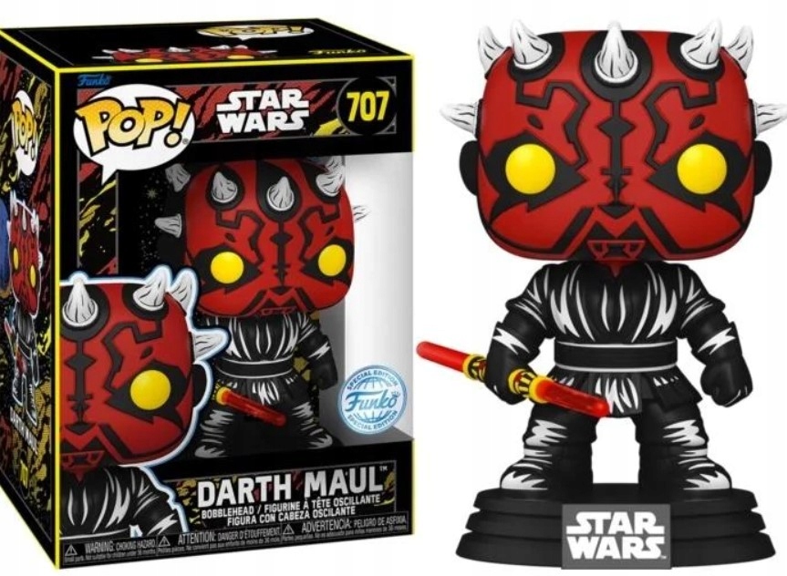 Funko Pop! The Phantom Menace 25TH Star Wars 707 Dark Maul (Retro)