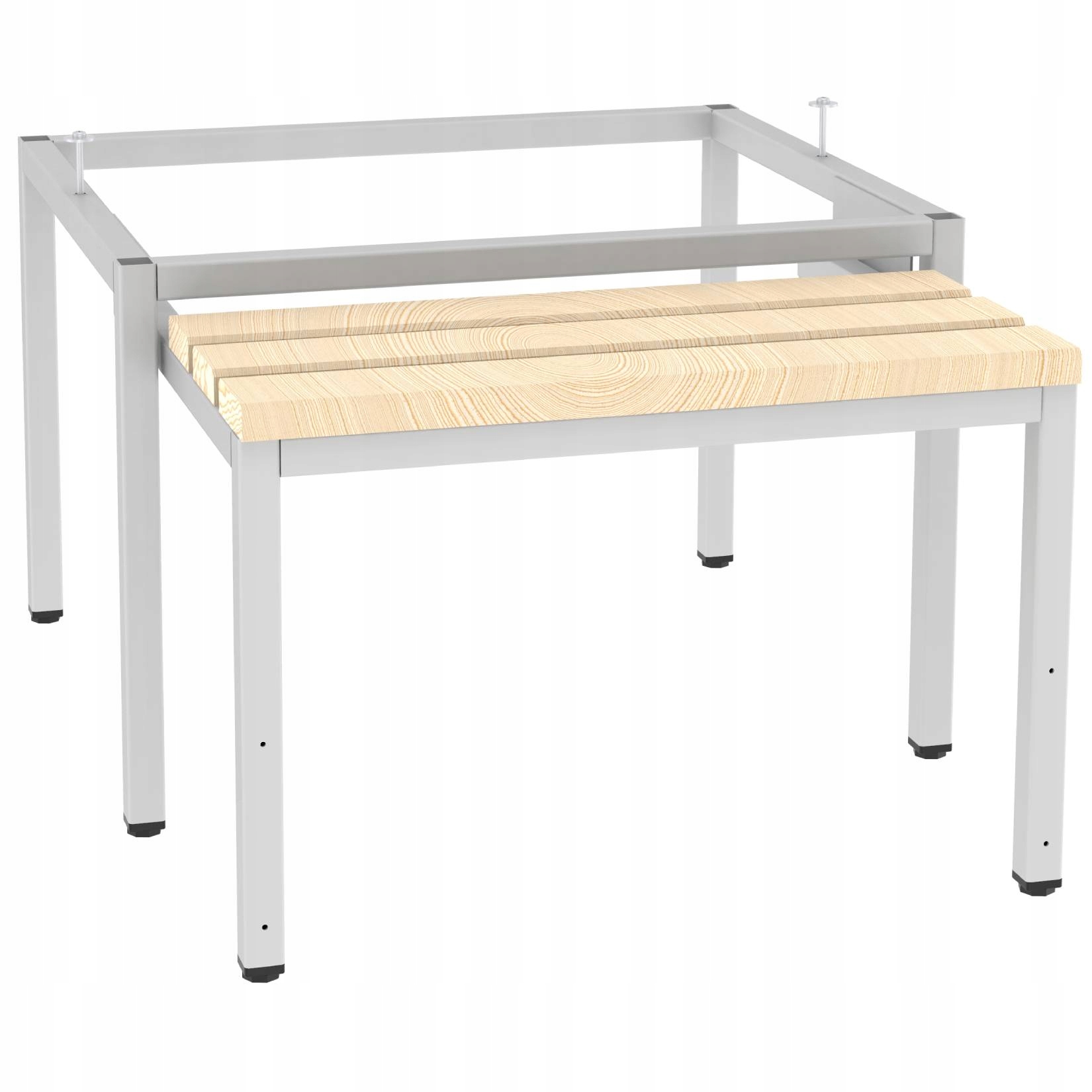 Podstawa wysuwana z ławką do szafy socjalnej ubraniowej Pw 321 W 60cm