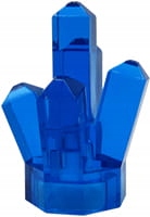 

Lego kryształ klejnot skała ciemny niebieski