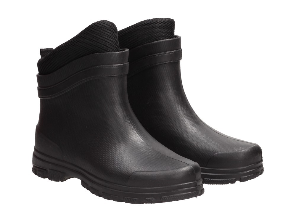 

Czarne Lekkie Ocieplane Kalosze Za Kostkę roz.44