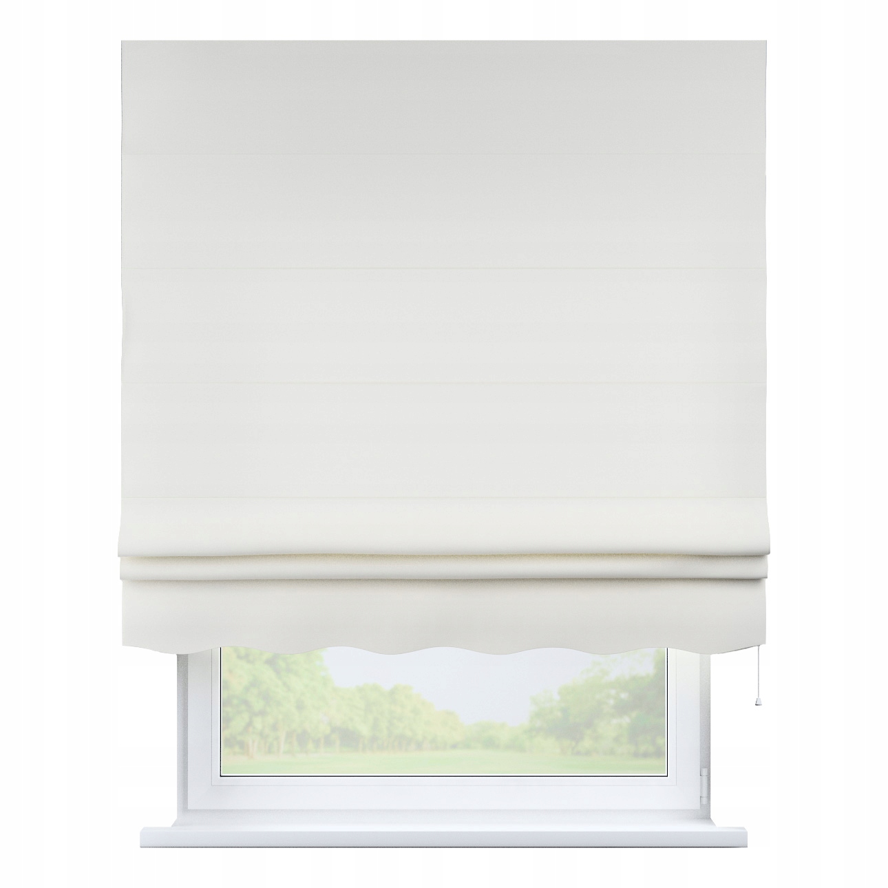 Hotová římská roleta Florencie 80x160 cm bílá