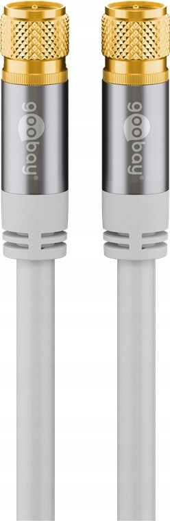 

Kabel antenowy F Sat 4x ekranowany złoty Hq 10 m