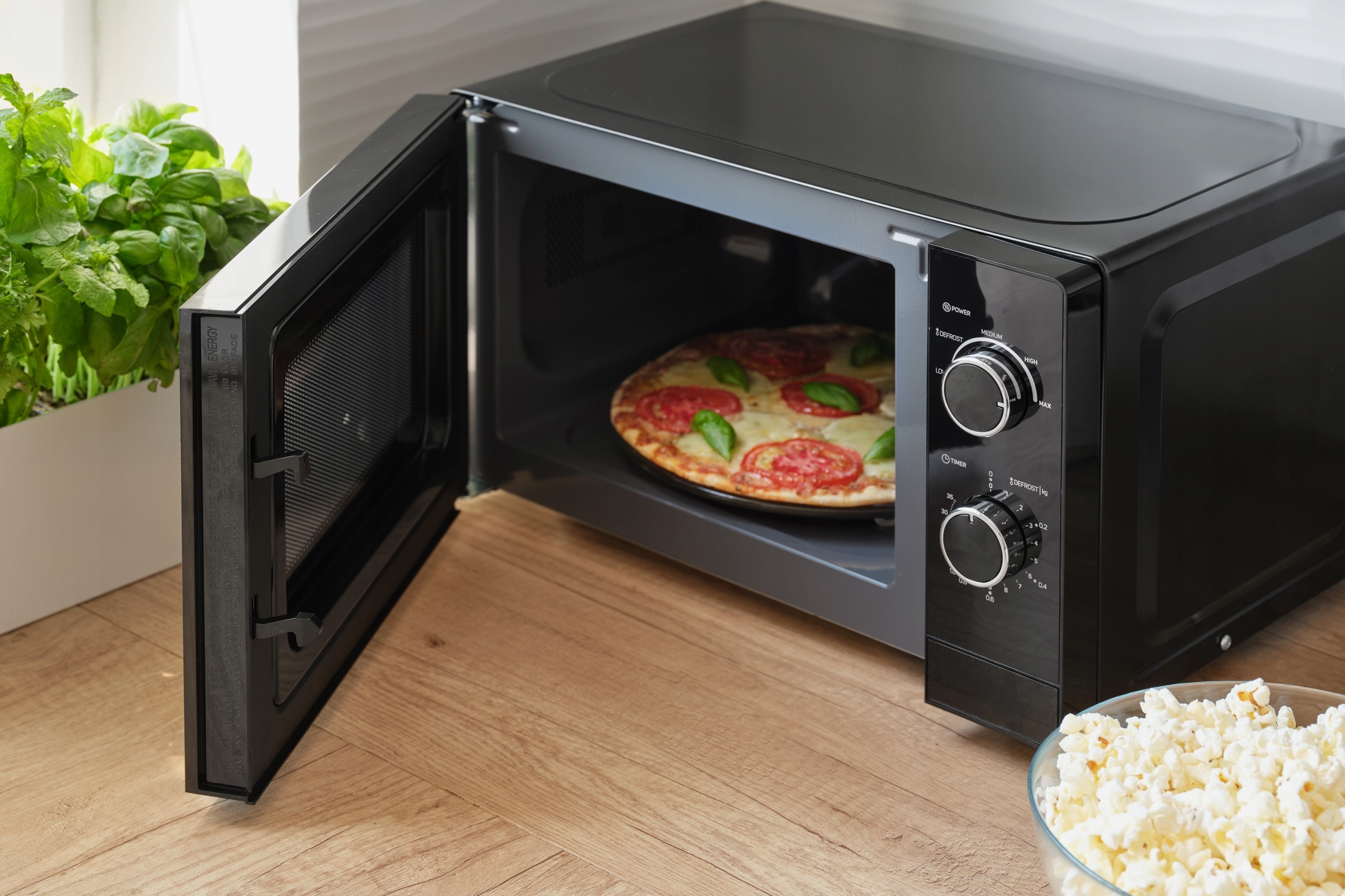 Mikrofalówka wolnostojąca Sencor 20l 5 programów Funkcje gotowania rozmrażanie