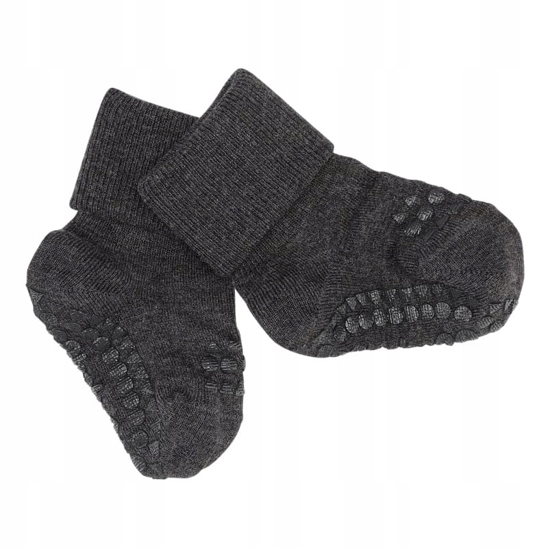 

GoBabyGo: antypoślizgowe skarpetki Dark Grey 12m+