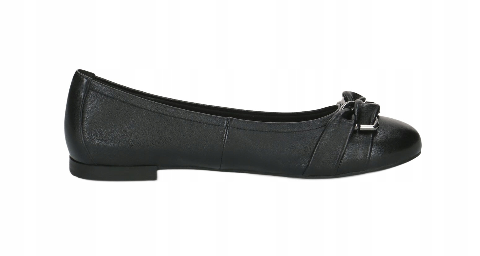 Klasické černé dámské baleríny z Caprice 9-22114 r39