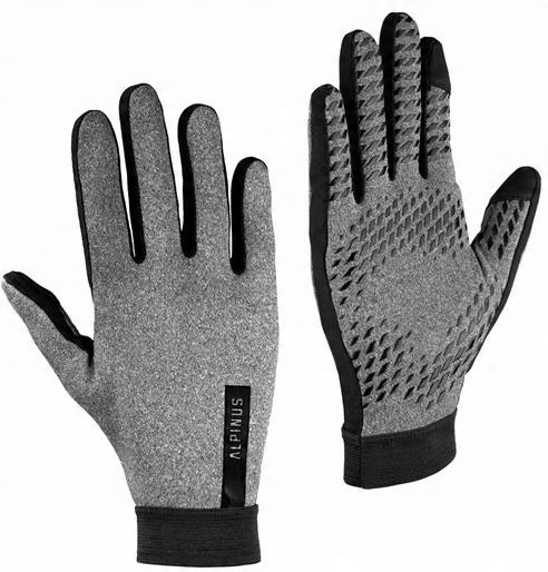

Alpinus Miękkie Rękawiczki Dotykowe Szare L/XL