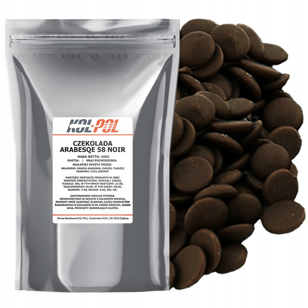 Czekolada Belgijska 72% Ciemna 500g Fontann fondue