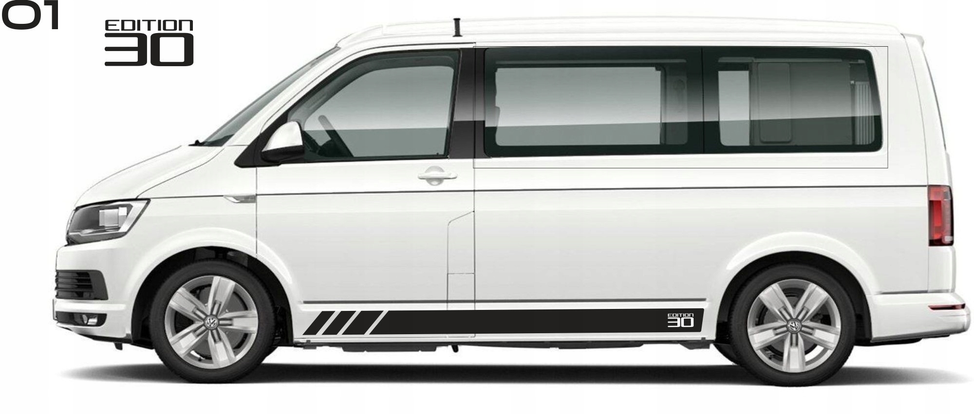 Samolepky na Vw T6 Transporter multivan Edition 30