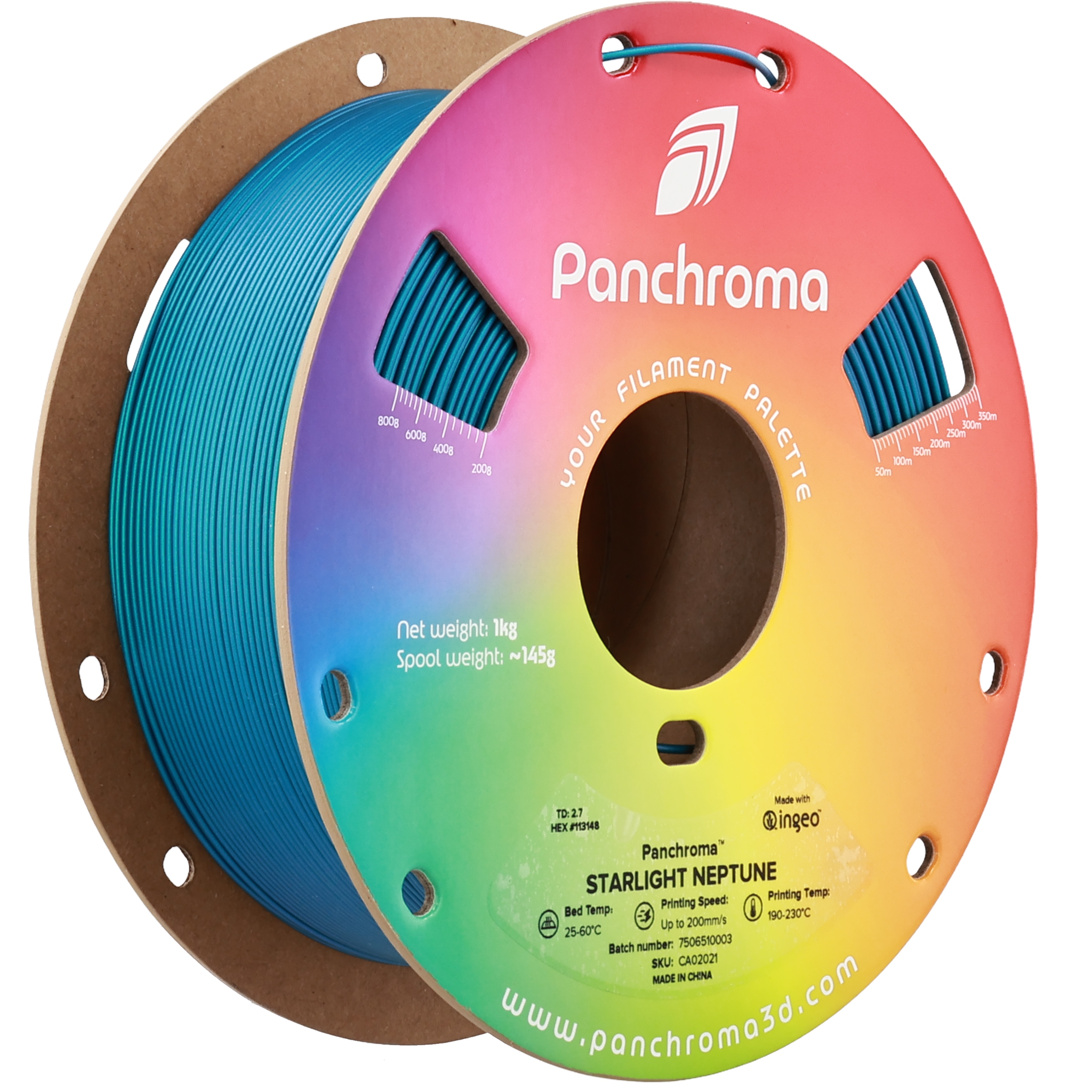 Polymaker Panchroma Pla Starlight Neptune 1.75 mm 1kg