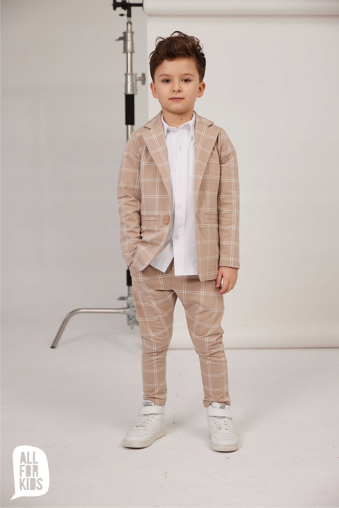 ALL FOR KIDS ELEGANCKA MARYNARKA KRATA r104/110 Marka All For Kids