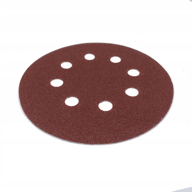 PAPIER ŚCIERNY NA RZEP KRĄŻKI 125mm P100 - 25szt Kod producenta DIS2219