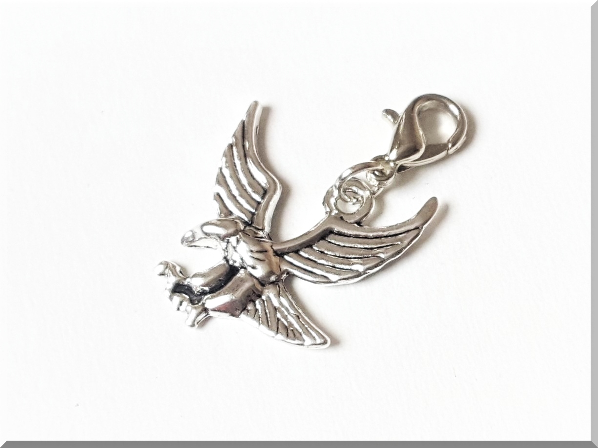 

Metalowa Zawieszka Charms Orzeł