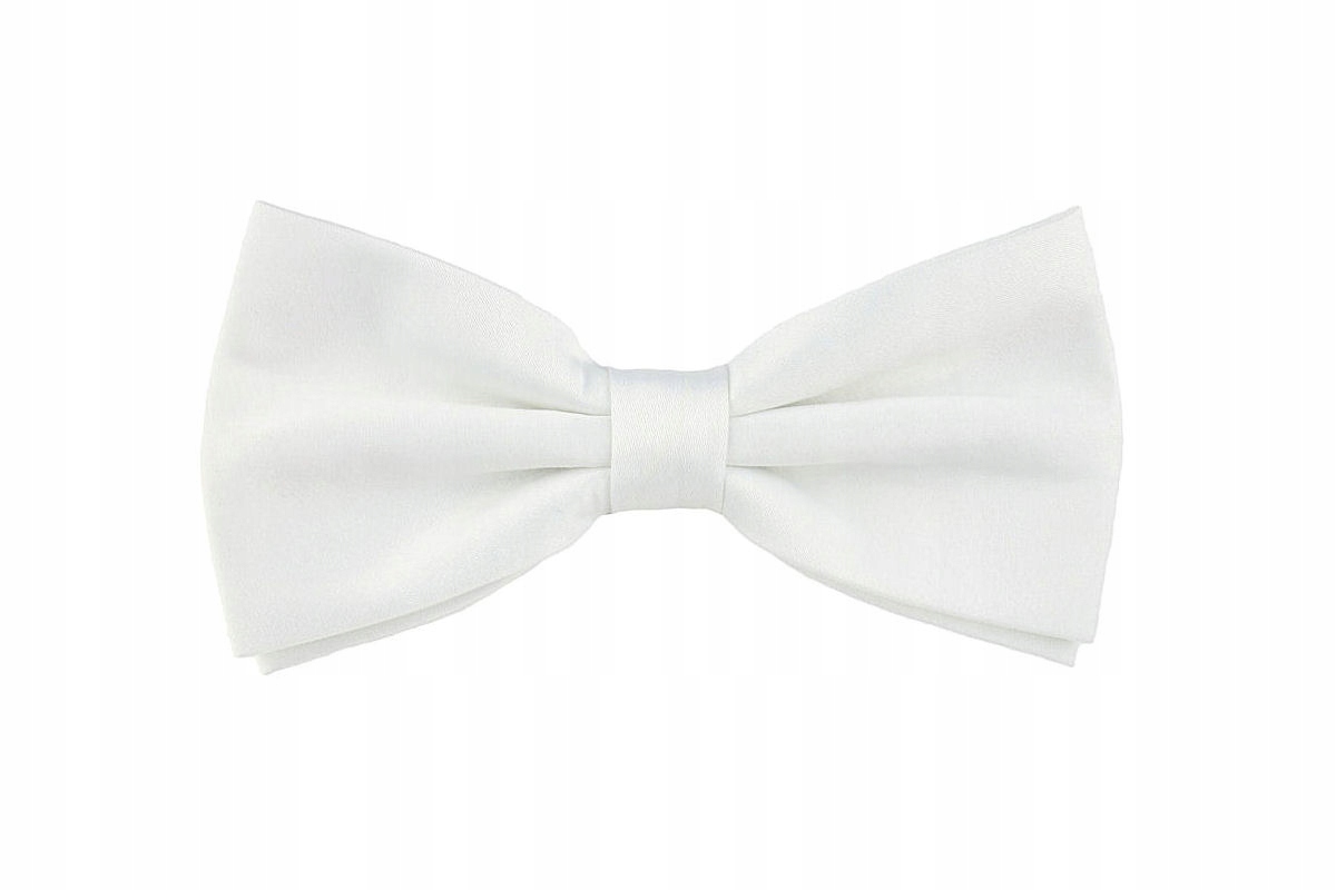 

Muszka Chłopięca Mucha Dziecięca 3-9 lat Biała