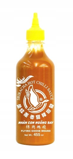 

Sos Sriracha yellow chili 455 ml chili 66 %