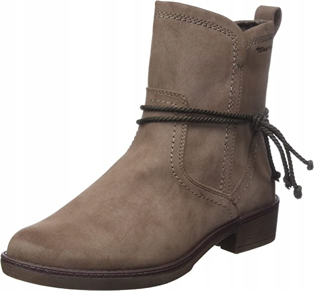 Tamaris Dámské Kotníkové Boty Na Zip Hnědé 38 Žpk
