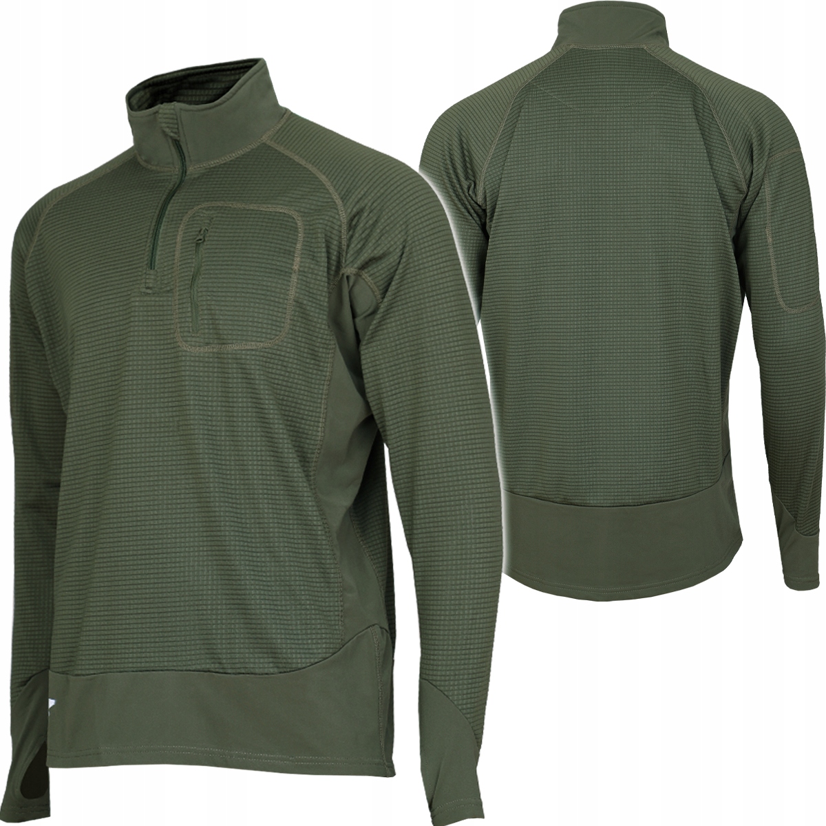 Taktická prodyšná Texar termo mikina Mikina , olivově zelená, velikost S