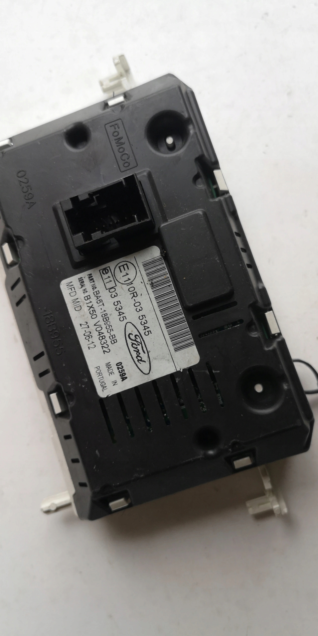 display FORD FIESTA BA6T-18B955-BB original