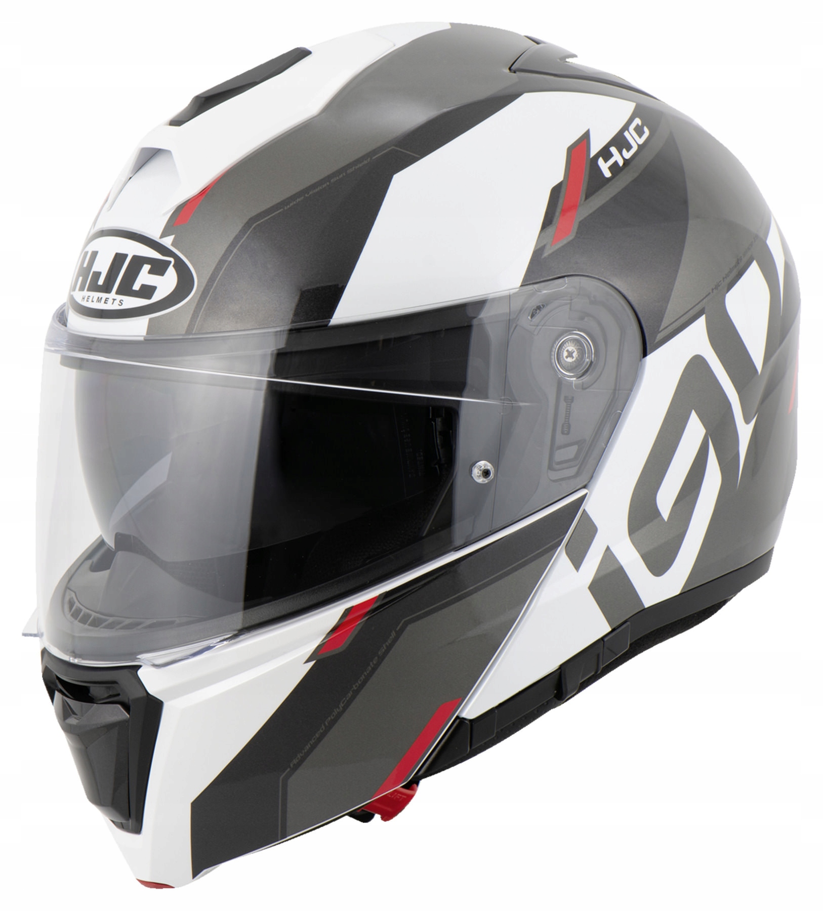 HJC I90 AVENTA Kask Motocyklowy Motor Integralny Sportowy r. L Rodzaj lakieru błyszczący