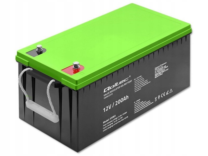 Акумулятор QOLTEC 53083 200Ah 12V