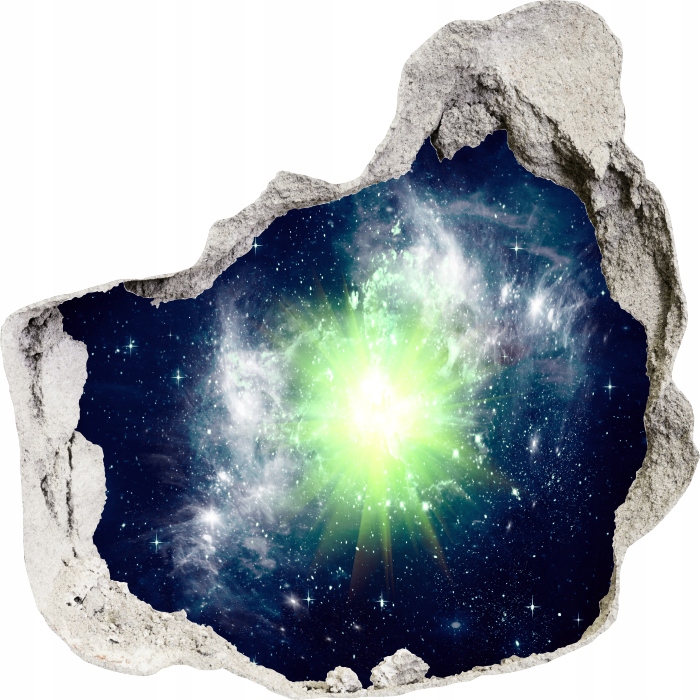 

naklejki na ścianę ścienne 3d Dziura Gwiazdy 50