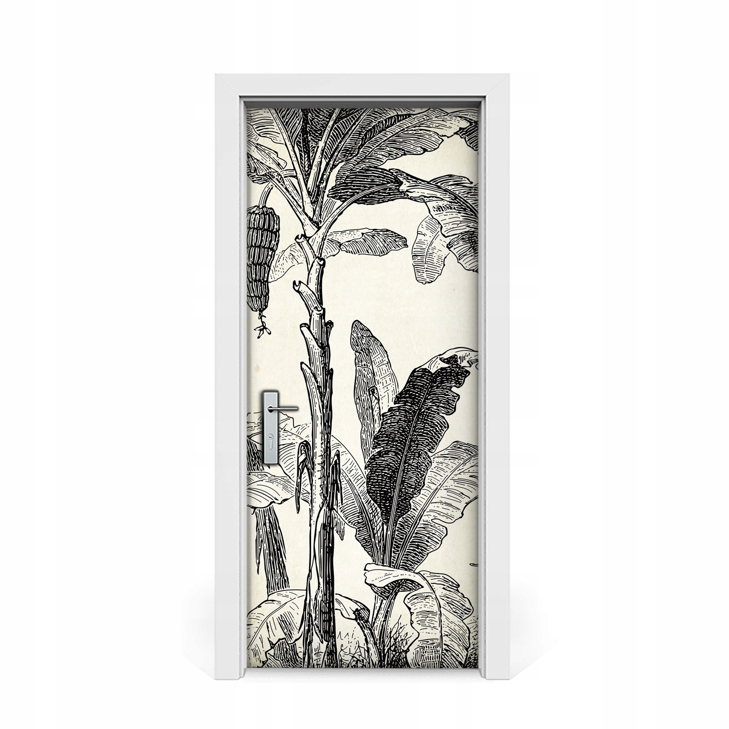 

Fototapeta naklejka drzwi Palmy rysunek 85x205