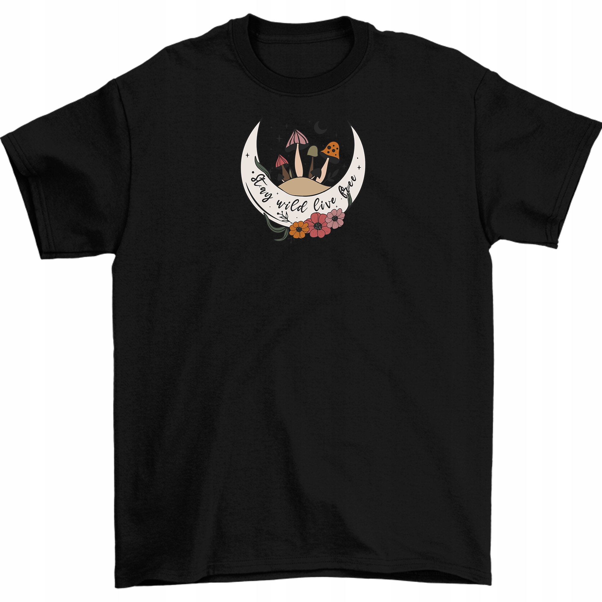 

Koszulka Magiczne Grzyby Pozytywne Czarna 6 M