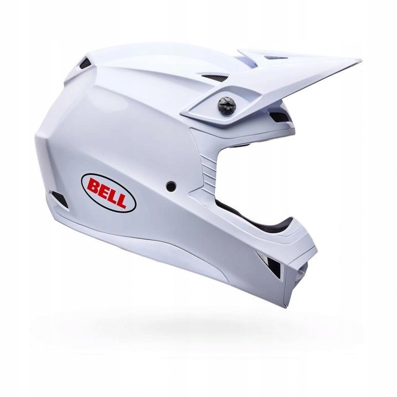 Motocyklová prilba Bell MX-10 Mips Solid White biela Darčeky