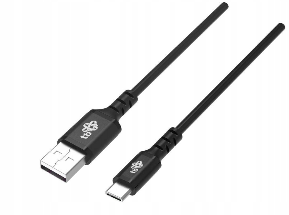 Tb Kabel Usb-usb C 1,5 m silikonowy czarny