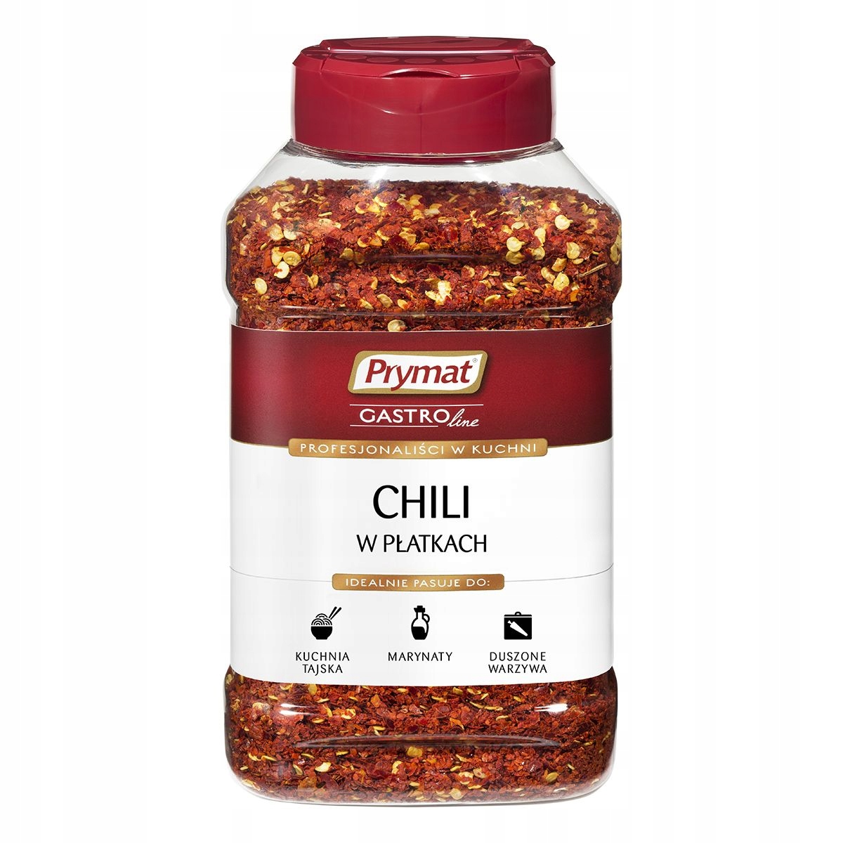 PRYMAT chili w płatkach 350g słoik PET 13452239558 Allegro.pl
