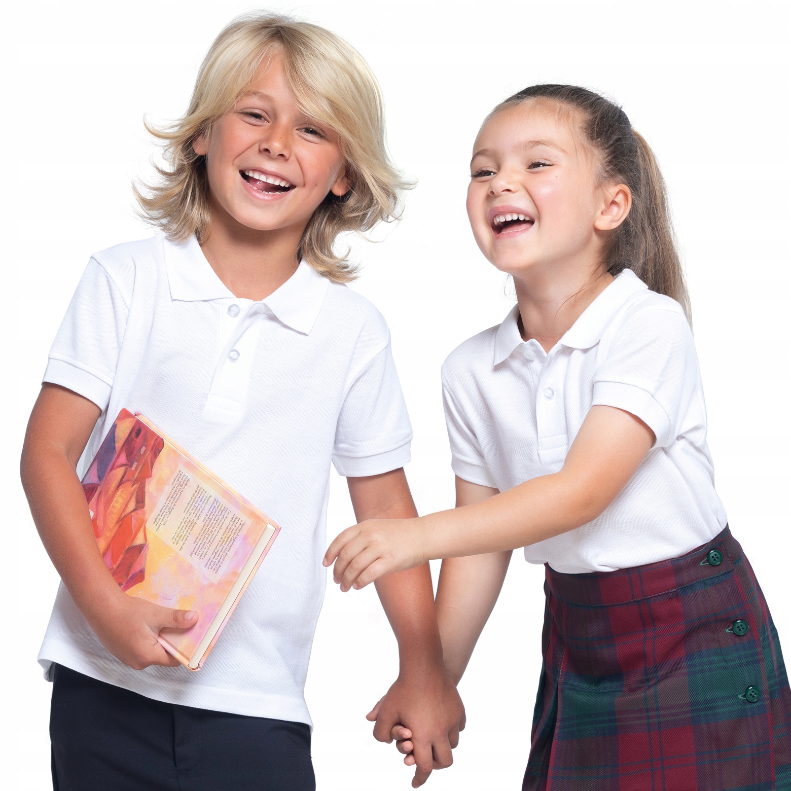 JHK POLO DZIECIĘCE KOSZULKA POLÓWKA CZARNA 7/8 LAT Kolor czarny