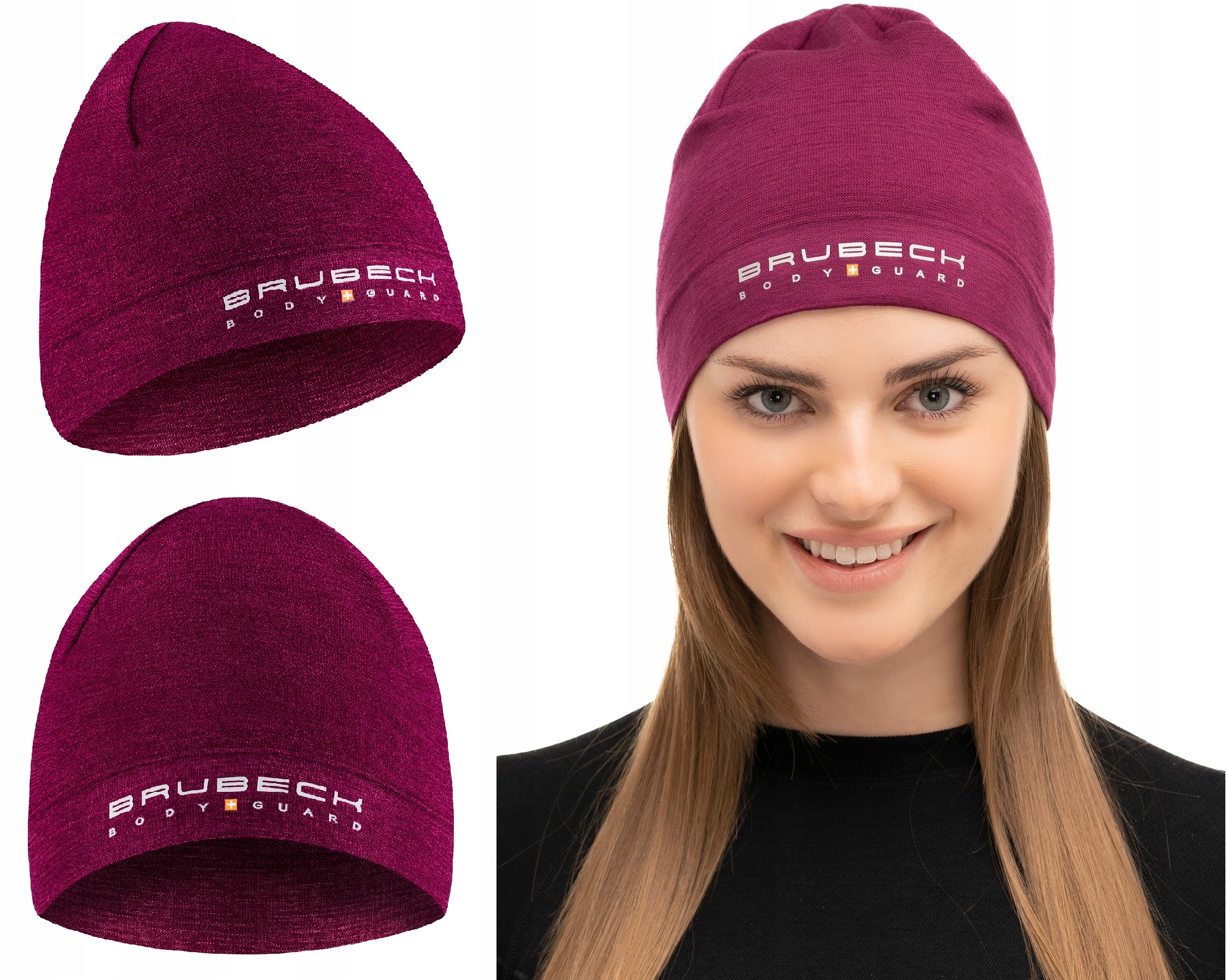 Narciarska Czapka Dwuwarstowa Brubeck S-m