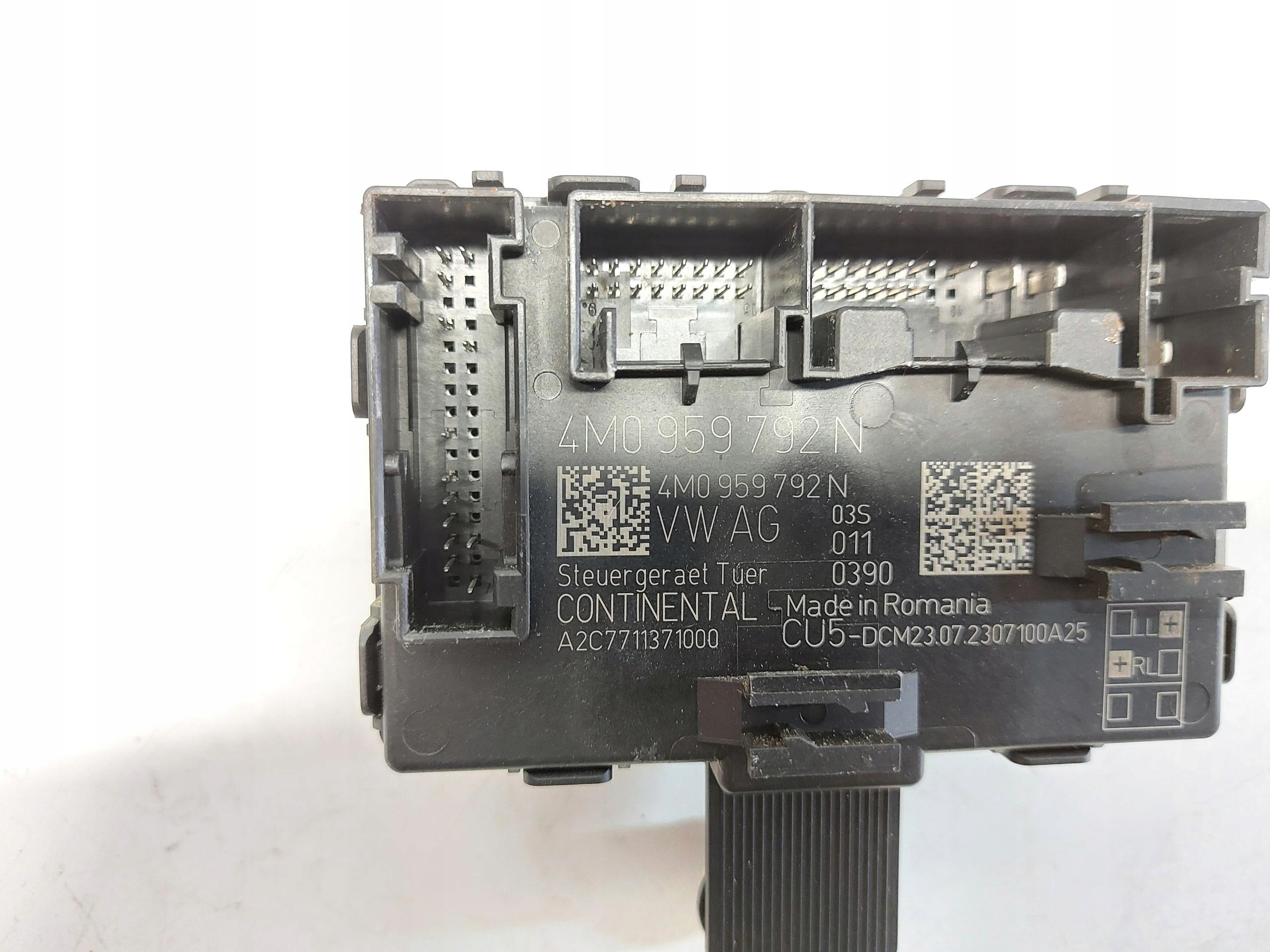 Porsche Taycan GTS 9J1 2023r module control unit door front left 4M0959792N