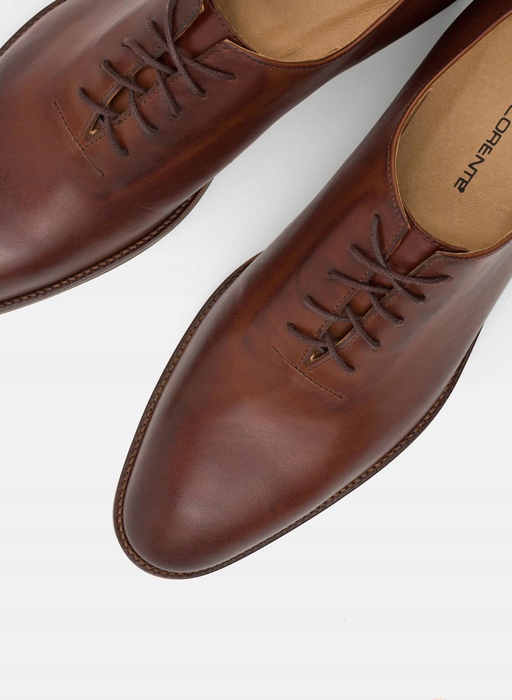 Hnědá elegantní pánská kožená obuv Pako Lorente 41
