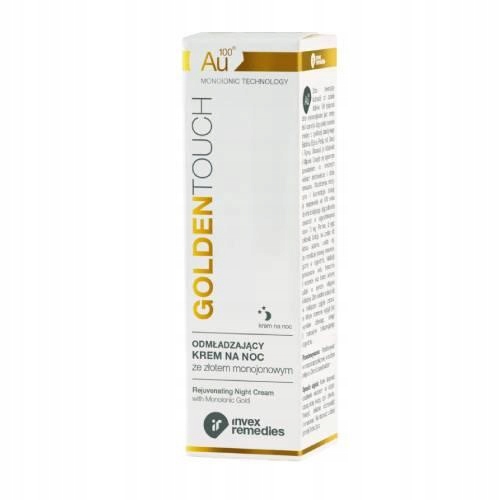 Invex Golden Touch AU100 Krem na noc ze złotem monojodowym, 30 ml