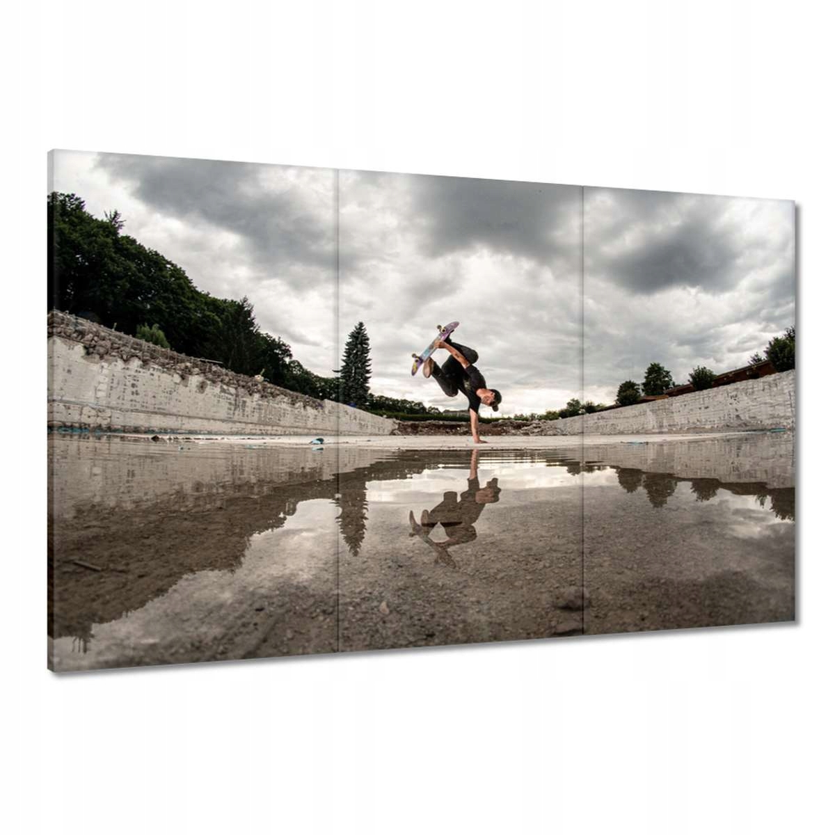Obrazy 120x80 Skateboard Deska Skoky