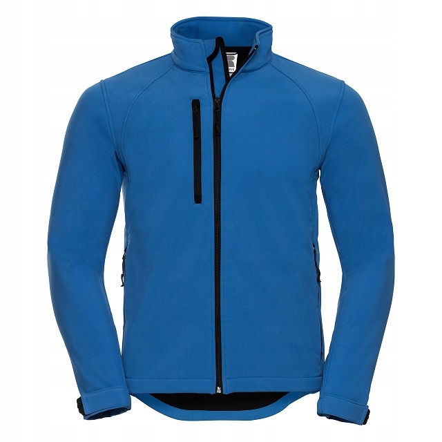 Kurtka męska bez kaptura 3 warstwy soft shell Lazur r. XL