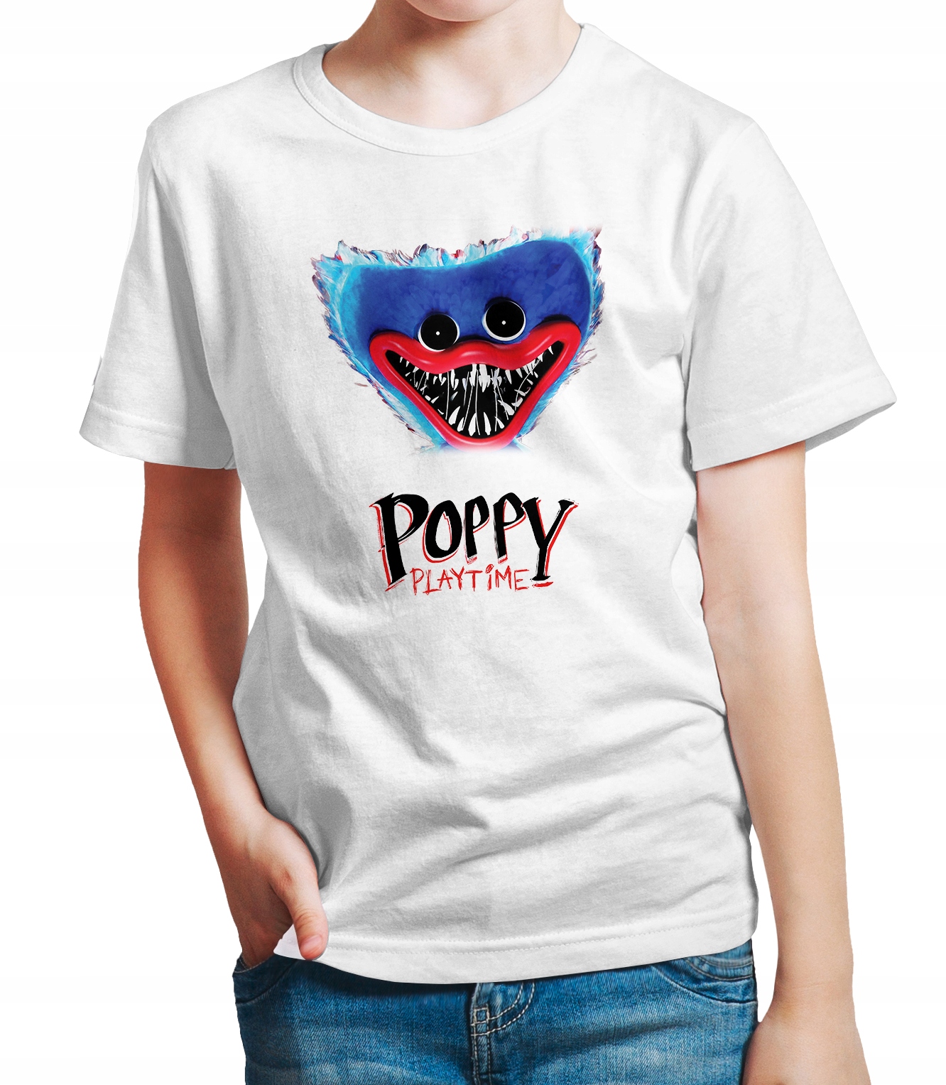 

Koszulka dziecięca Poppy Playtime huggy wuggy 128