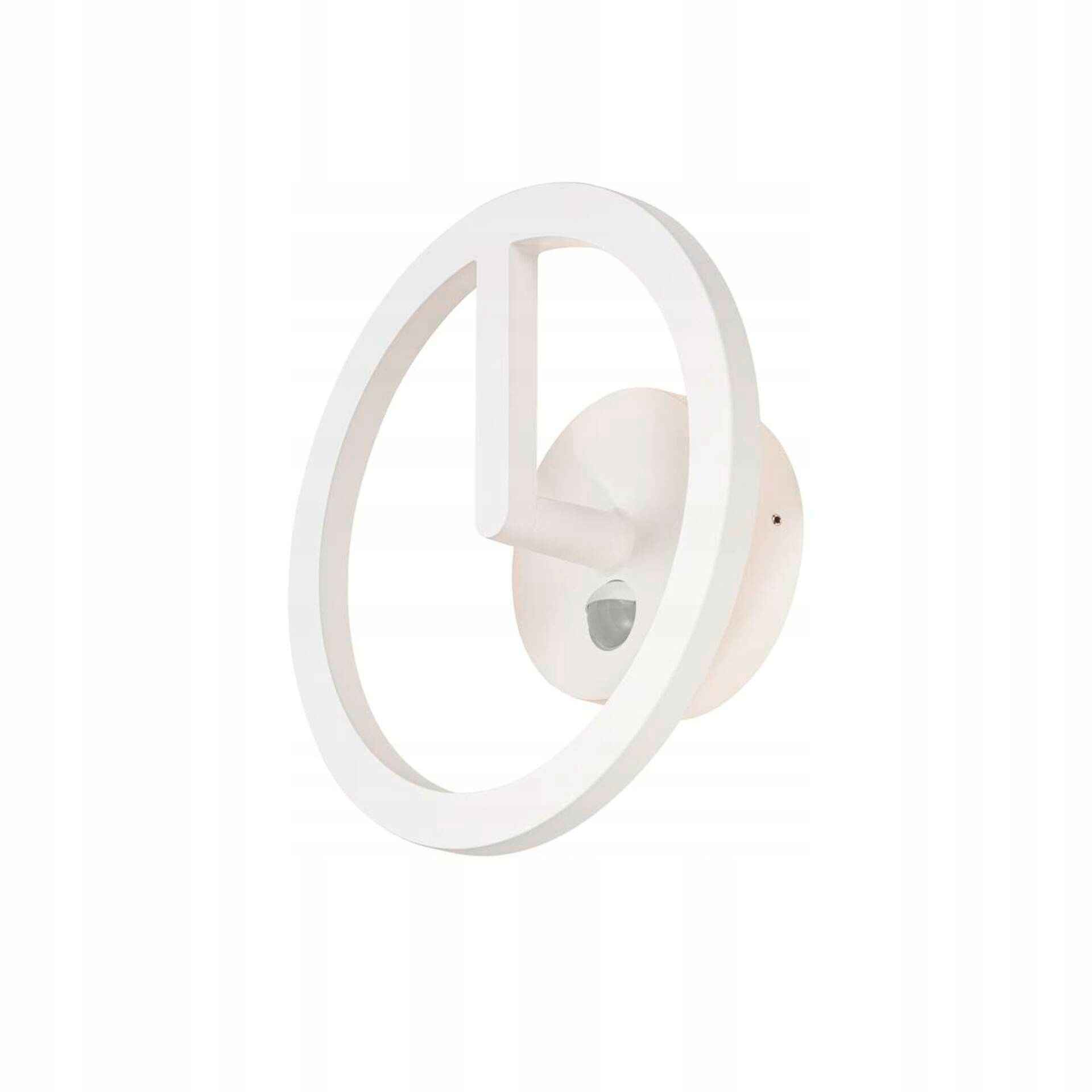 Big White Slv Q-ring nástenné svietidlo, senzor, 3000 K, IP54, biela 100791