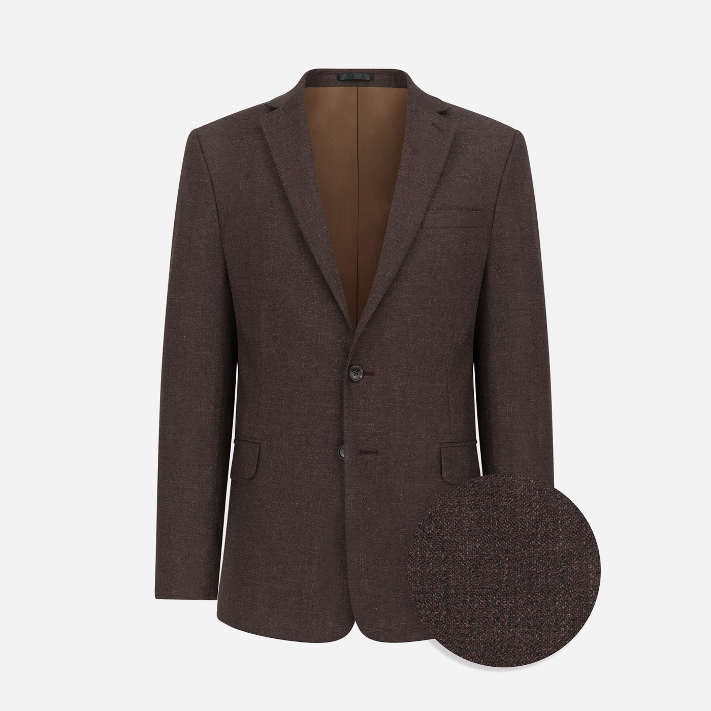 Marynarka męska Slim Fit brąz Pako Lorente 176/50