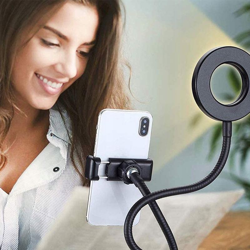 LAMPA DO SELFIE LED LAMPKA TELEFONU PIERŚCIENIOWA Model pierścieniowa