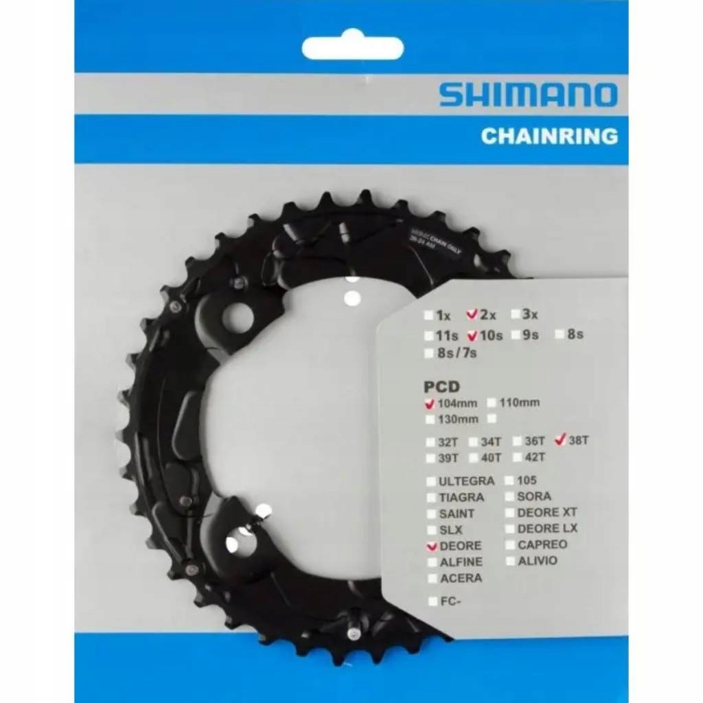 Shimano 38T Deore FC-M615 zębatka rowerowa